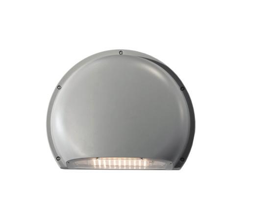 INDU WALL PACK PRESTATIES Warm Wit (3000K) - CRI 80 Neutraal Wit (4000K) - CRI 80 Koel Wit (5000K) - CRI 80 Energieverbruik (W) Armatuur efficiëntie (lm/w) Armatuur Aantal LEDs Stroom (ma) Tot