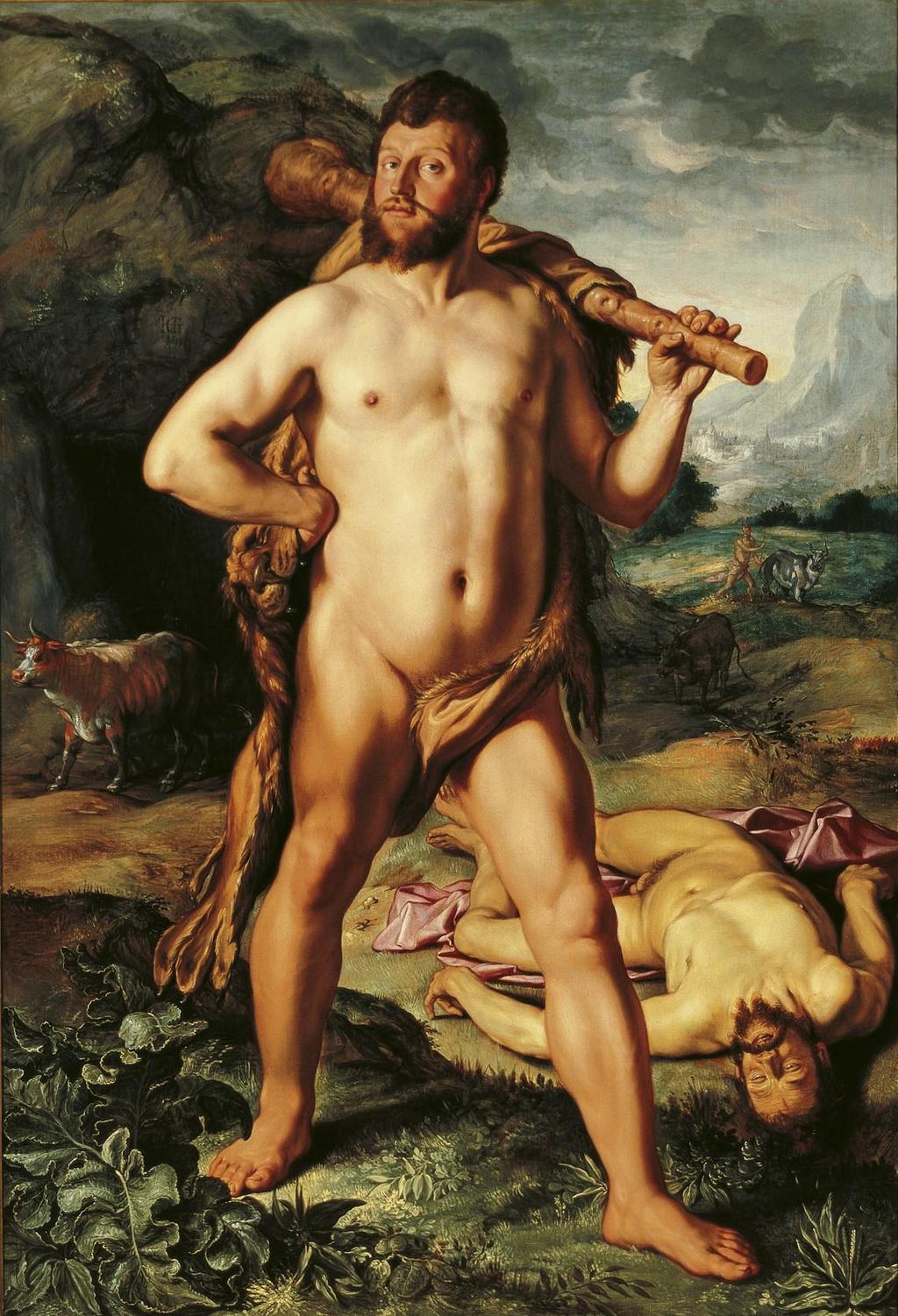 Hercules en Cacus Johan Colterman II
