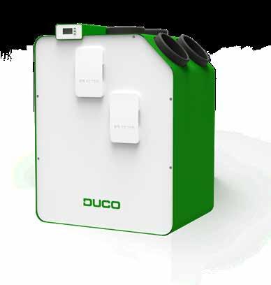 DUCOBOX ENERGY UITGELICHT Met de DucoBox Energy wordt vraaggestuurde