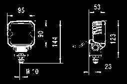 500 Kelvin, multivolt, ompoolbeveiliging, overspanningsbeveiliging, thermomanagement, IP 6K9K / IP 6K7 (bestand tegen