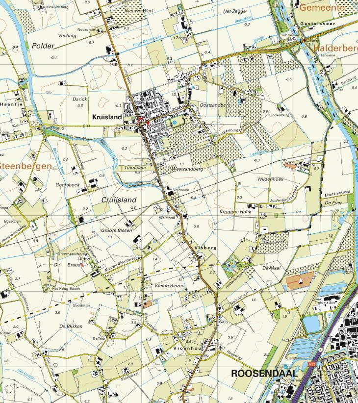 Situering Kruisland is een dorp in de gemeente Steenbergen, Noord-Brabant, gelegen tussen Roosendaal en Steenbergen.