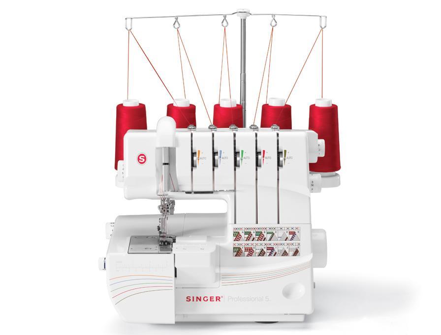 499,00 4T970C - Coverlock (only coverstitch) REGELBARE SPANNING REGELBARE STEEKLENGTE F4T970C REGELBARE PERSVOETDRUK DIFFERENTIEEL TRANSPORT 4 STEKEN: