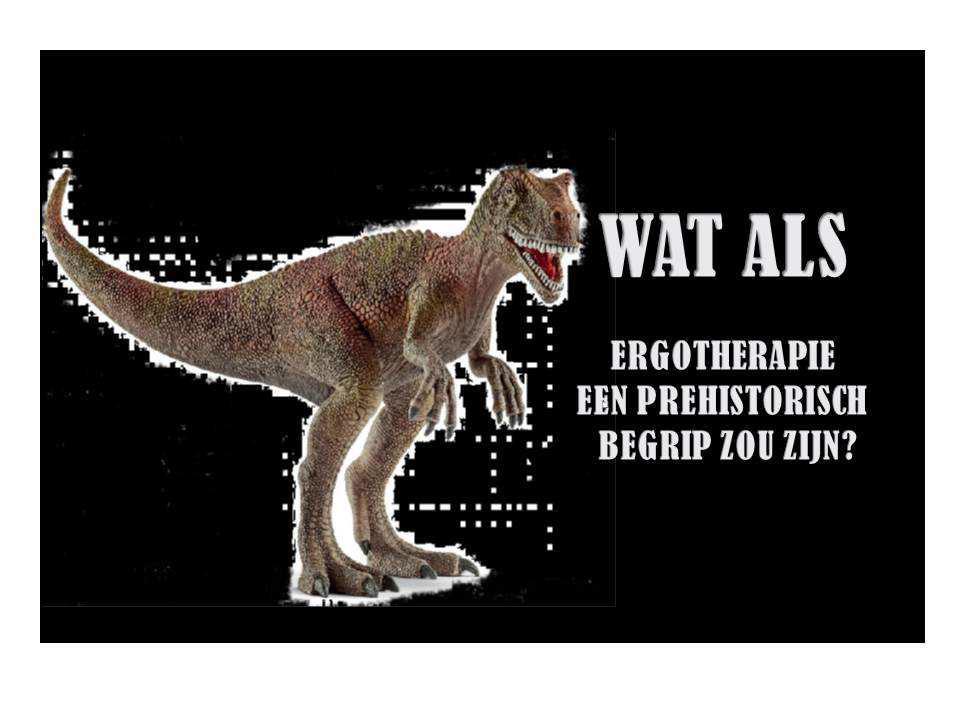 Prehistorisch roept direct het beeld van knutselen en bezigheidstherapie op. We merken op dat we soms toch op bijvoorbeeld een gesloten dienst een aanbod doen.