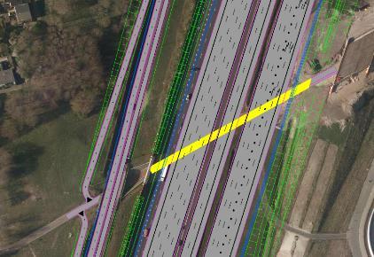 Illustratieve weergave A28- Zuid A28- Zuid KW120 Hogeweg 52 37 + 19 - Doorrijhoogte van ca. 4,60 m in de huidige situatie.