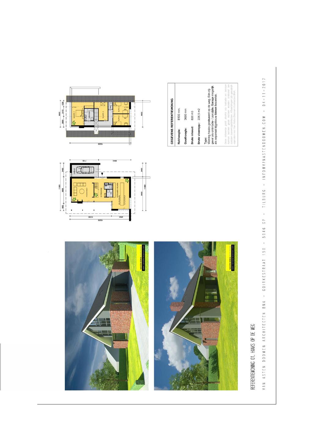 Visualisatie te bouwen woning