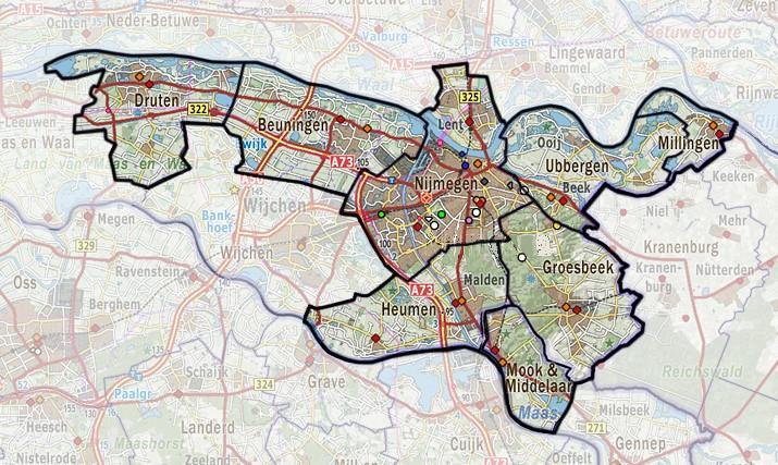 Op weg naar de Regionale InformatieDienst Rijk van Nijmegen van, voor en door de gemeenten Beuningen,