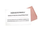 De WONDERSTRIPES Make-up Touch-up Blotting film absorbeert direct de overtollige olie zonder de make-up te vervagen