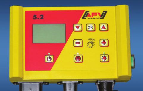 2 1 is de basisvariant van de besturingsmodule voor pneumatische zaaimachines van APV en biedt de belangrijkste basisfuncties voor het zaaien.