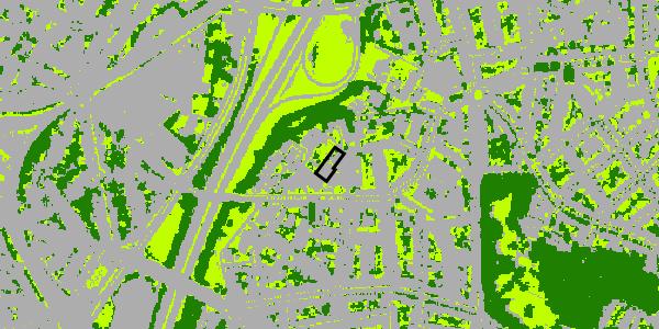 70-74 db >= 75 db Groenkaart Vlaanderen - kaart 2012 Informatief: