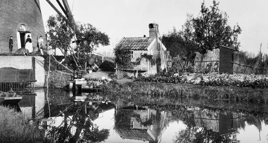 Het molenerf van de Zuid-Hollandse poldermolen Geschiedenis, beschrijving en tips voor