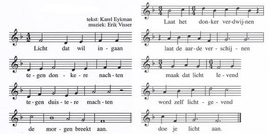 ! orgelspel, Johan Pieterszoon Sweelinck, Fantasie in d luiden van de klokken en stilte aansteken van de kaars en welkom Lichtlied doe je licht aan de gemeente gaat staan votum en groet voorganger: