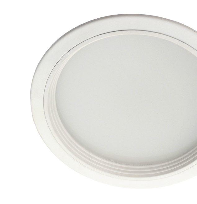 DC-M Efficiënte, homogene downlight met compacte afmeting. Kan worden toegepast in winkels, kantoren, galerijen, gangen en showrooms.