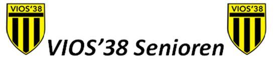 Uitslag: Dinsdag 5-Feb Vios 38 3 - HRC 27 2 5-0 Uitslagen: Zondag 10-Feb Merselo 1 - Vios 38 1 Afgelast Toxandria 4 - Vios 38 2 Afgelast Toxandria 3 - Vios 38 3 Afgelast Programma: Zondag 17 Feb Vios