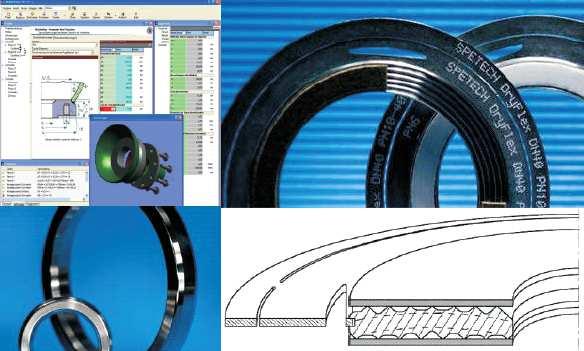 Statische afdichtingen in vele varianten voor beheersing van extreme bedrijfsomstandigheden Het NMF producten programma omvat een compleet pakket aan bijzondere afdichtingen en draaikoppelingen.