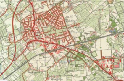 In 1873 werd de spoorlijn tussen Boxtel en Duitsland aangelegd waarna er steeds meer bedrijvigheid rondom het station gevestigd werd.