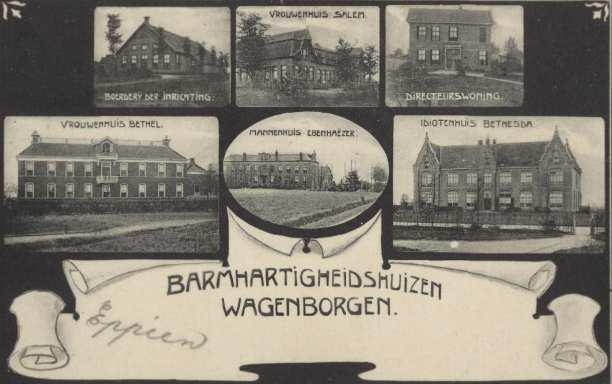 Wagenborgen Wagenborgen is een streekdorp gelegen op een zandrug en heeft een rechthoekig stratenpatroon.