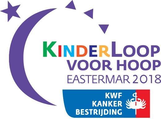 Eastermar, oktober 2017 SAMENLOOP VOOR HOOP KINDERLOOP EASTERMAR Op 25 en 26 mei 2018 vindt de Samenloop Voor Hoop in Eastermar plaats.