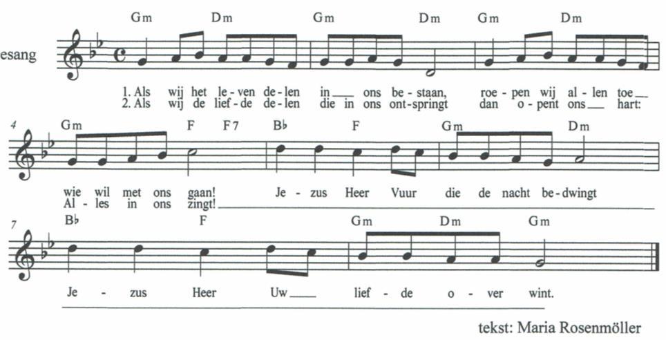 opening van de Schrift Schriftlezing uit Exodus