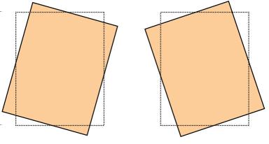 elkaar). Met deze toepassing wordt het beeld digitaal op de drum aangepast, zodat het zowel voor zijde 1 als voor zijde 2 wordt uitgelijnd met het papier.