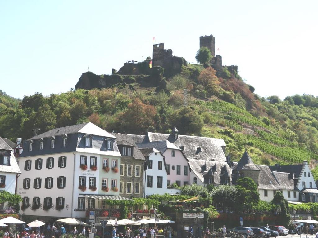 In Cochem zijn we even de boot afgegaan en om daarna