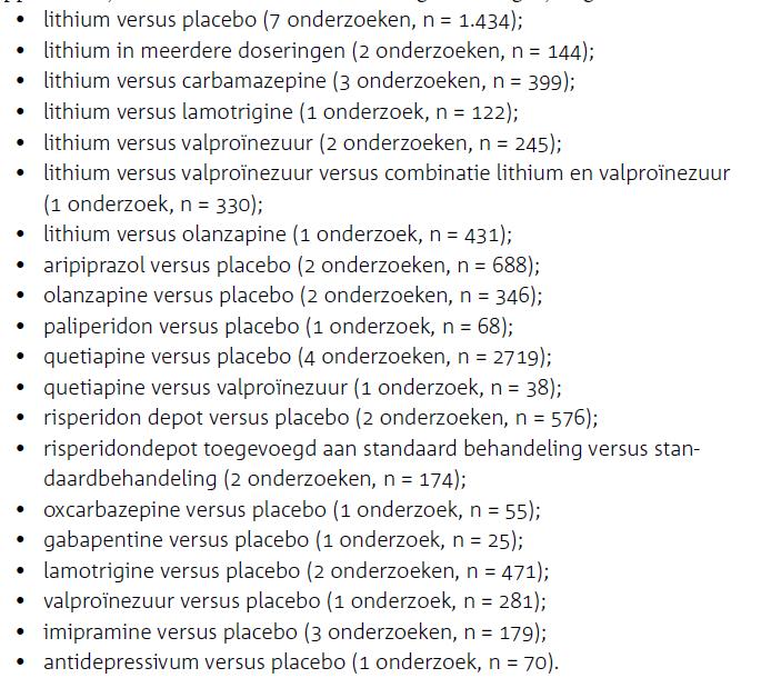 Onderhoudsbehandeling: evidentie Tim