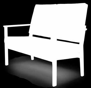 Modern en licht ontwerp Door het lage gewicht en het eenvoudige opberggemak van de stoel is deze