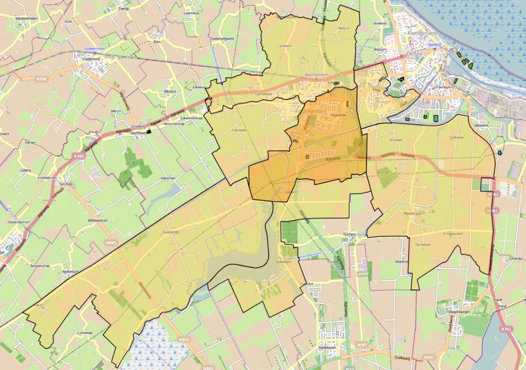 INFORMATIE DOCUMENT 2018 Het project Stadsstroom Middenschip Tegen de rand van het centrum van Appingedam op het Overdiepterrein in Appingedam staat appartementencomplex Middenschip.