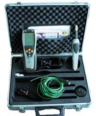testo 635-2, vocht-/temperatuur-meetinstrument met meetwaardegeheugen, pc-software, USBdatakabel, incl.