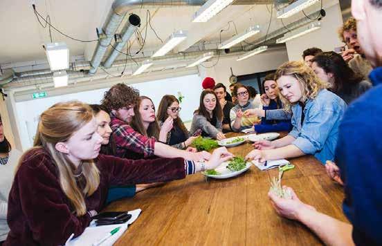 31 Flevo Campus als kennisinstituut De kennisinstellingen binnen Flevo Campus hebben in 2018 grote stappen gezet in de ontwikkeling van topkennis over stedelijke voedselvoorziening.