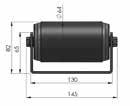 200 / 210 7 Ref. TW.NR.200.1 - rail 65 x 130 x 65 mm met cilindrische rollen uit staal.