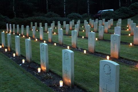 Van alle gesneuvelden op de Canadese oorlogsbegraafplaats zijn er 136 afkomstig uit Groot-Brittannië, zes uit Nieuw-Zeeland en vijf uit Australië.