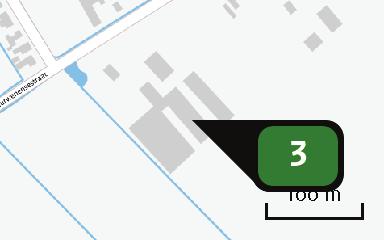 Naam Stal C Locatie (X,Y) 149879, 424038 Uitstoothoogte 5,0 m Warmteinhoud 0,0 mw NH3 1.995,10 kg/j Dier RAV code Omschrijving Aantal dieren Stof Emissiefactor (kg/dier/j) Emissie C 1.