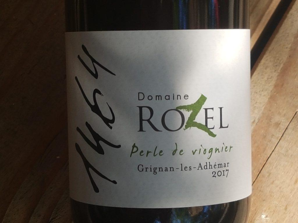 Domaine Rozel Wijn 1 Wijn 2 Wijn 3 Wijn 4 Wijn 5 Jaar : 2017 Appellatie : AOC Grignan-les-Adhémar Bijzonderheden :