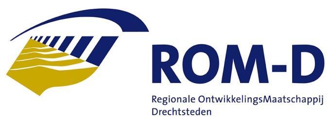 7. Regionale Ontwikkelmaatschappij Drechtsteden Rechtsvorm Doel en activiteiten Binnen de ROM-D groep participeert gemeente Papendrecht direct in de: - naamloze vennootschap ROM-D holding; -