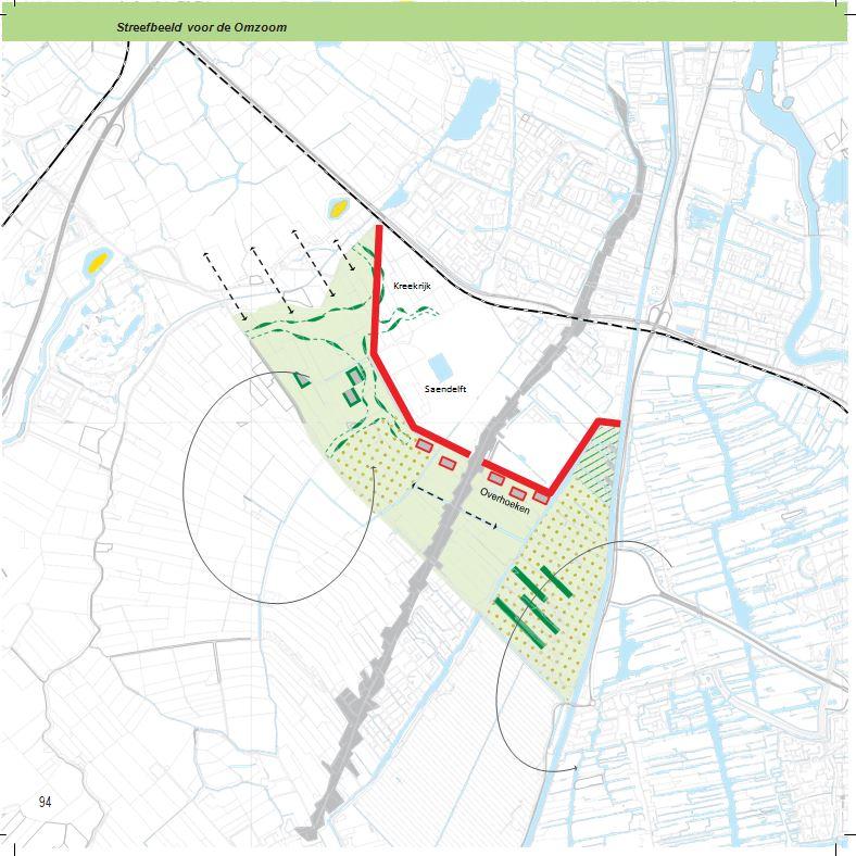 Bebouwingskarakteristieken Van oudsher bevond de bebouwing zich langs het lint van Assendelft, langs de Nauernasche Vaart en rondom Busch en Dam. De laatste wordt beschreven in de Kilzone.