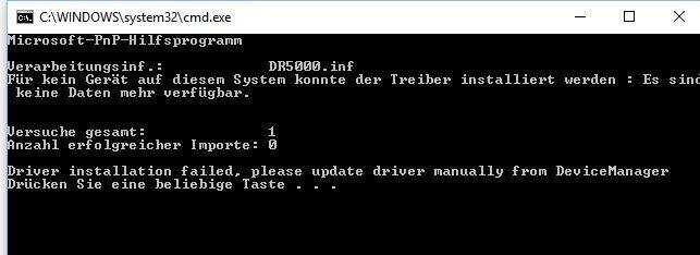 3.3 Software-installatie Nieuw in versie 1.5.1 Sinds de firmware versie 1.5.1 hebben we een nieuwe installatieprogramma in gebruik die de installatie moet vereenvoudigen. Met firmware versie 1.5.1 is het niet langer nodig om de oude versie via het Windows dialoogvenster te verwijderen voor een nieuwe installatie.
