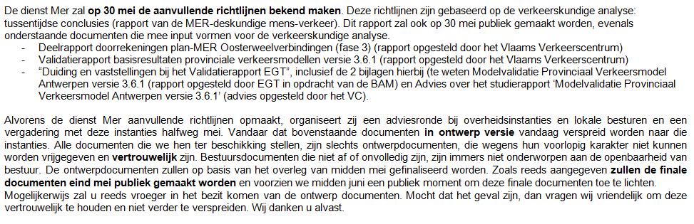 71 Korte tijd later verkregen we via via het rapport: Omdat de cel-mer ons had gevraagd om vertrouwelijk om te gaan met het rapport, mochten we het in ons bezit krijgen, communiceerden we niet over