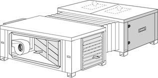 OPTIES VRIJE KOELING VRIJE KOELING AFMETINGEN ZONDER RETOURVENTILATOR MODELLEN 22E-26E-32E-43E-44E-52D AFZUIGVENTILATOR (Vooraanzicht) AFZUIGVENTI- LATOR (Achteraanzicht) 25 9 BUITENLUCHT 122 D