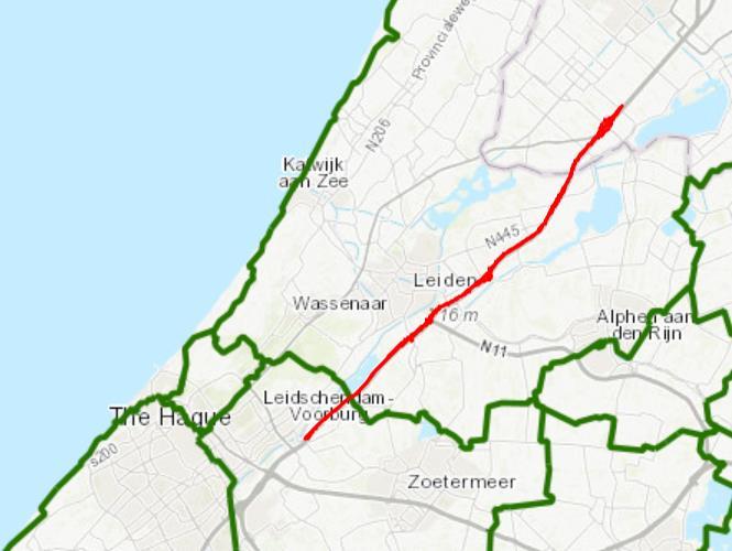 2 Beschikbaarheid van OV Op de relatie Amsterdam Den Haag zijn veel spoorverbindingen beschikbaar die als alternatief kunnen dienen voor het verkeer dat gebruik maakt van de A4.