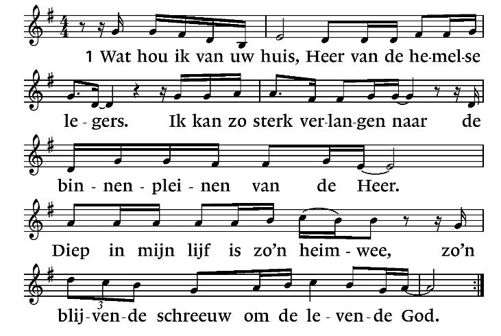 Liturgie zondag 31 maart 2019 om 19:00 uur Andreaskerk Putten Voorganger