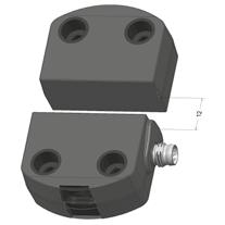 3.3 Afmetingen Alle maten in mm. 3.4 Aanlooprichtingen Frontale bediening RSS260- -ST-AS 12 M4 19 22 39.2 47.5 10.5 18 zijdelingse bediening RSS260-.