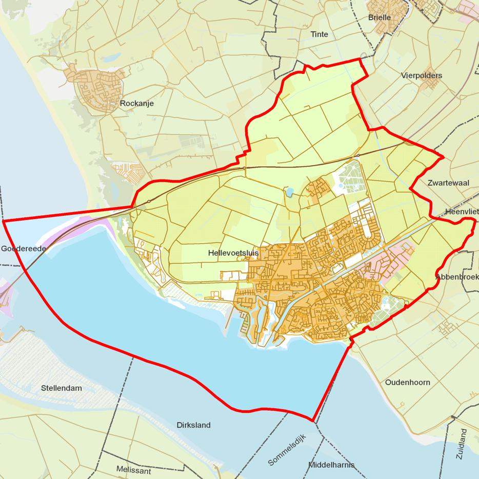 Gemeente Hellevoetsluis Aanleiding onderzoek De gemeente Hellevoetsluis is een gemeente in de Nederlandse provincie Zuid-Holland. De gemeente telt 38.