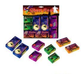 grondbloemen en knallers, kruit: 0,120 gram, #3512 17,50 0053 Ghost pack (48) Assortiment