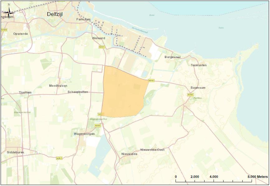 1 1 INLEIDING 1.1 Aanleiding Verschillende initiatiefnemers willen in de gemeente Delfzijl het ten zuiden van het bestaande Windpark Delfzijl-Zuid een windpark met 21 windturbines realiseren.