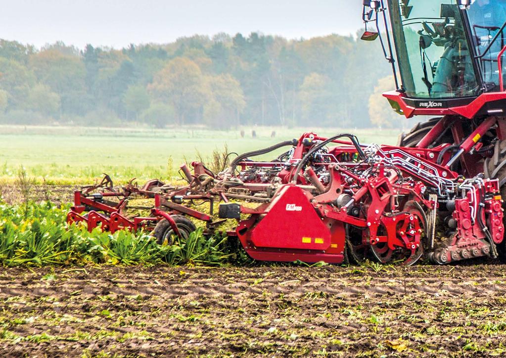 Ontbladeraar FM - Het origineel Met de uiterst vriendelijk werkende en unieke ontbladeraar FM staat GRIMME voor het