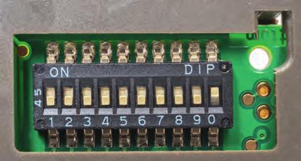 Dan verschijnt de afbeelding met twee magneetartikelschakelaars en de aanduiding Keyboard 1: 1/2. De toegewezen digitale adressen zijn 1 en 2.