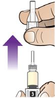 Stap 7 Bereid de injectie voor Kies injectieplaats 7a Kies de plaats waar u uw injectie wilt toedienen (Figuur P). U kunt de buik, dijen of bovenarmen gebruiken.