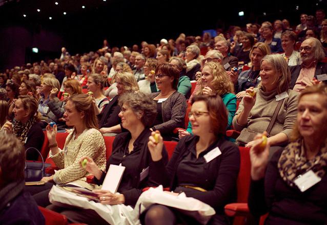 Het thema van het jaarevent in 2018 was de Kunst van samen.