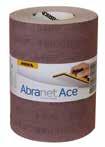 Schuurrollen en -banden Abranet rollen Abranet Ace 115 mm x 10 m Artikelnr. Specificatie Korrel Eenheid Mirka nr.