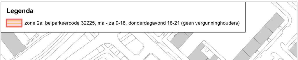 1.6 Plaatsen van betaald parkeren zone 2a bijgevoegde